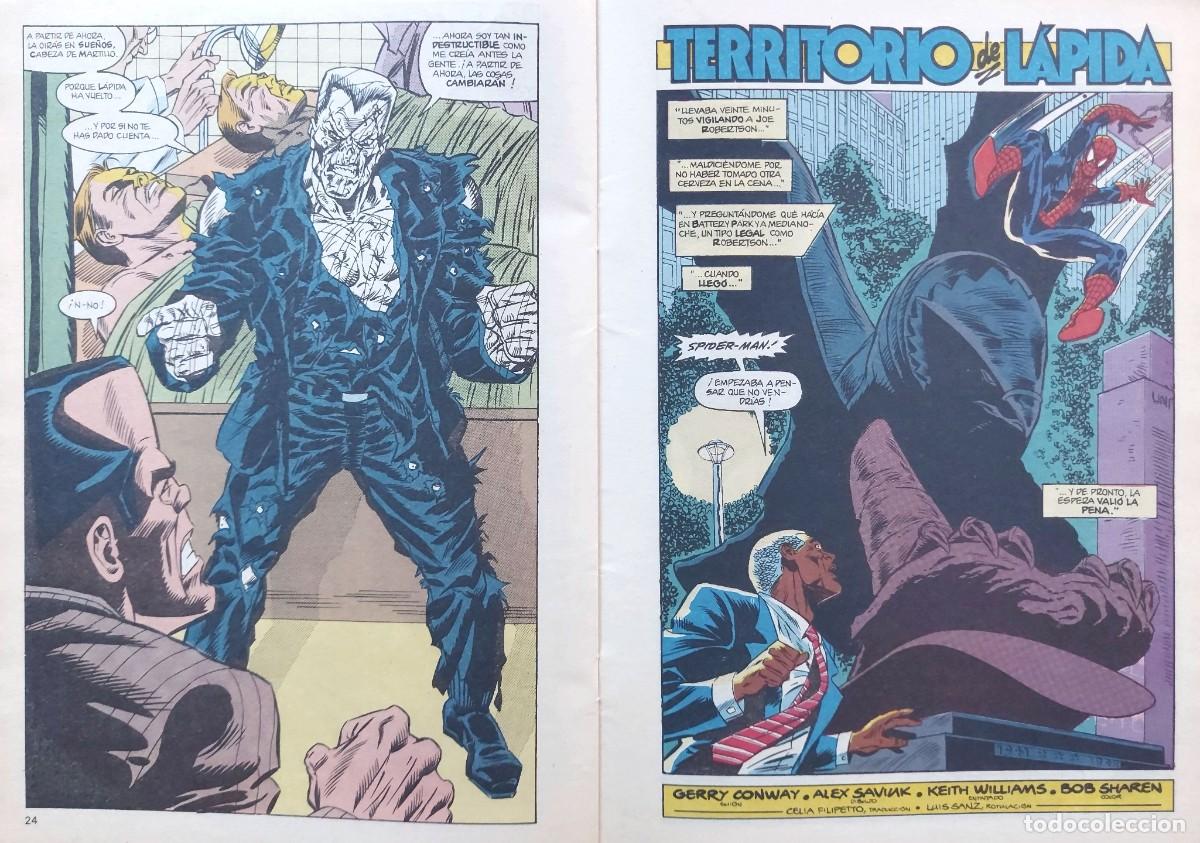 C&oacute;mics: Spiderman Vol. 1 n&ordm; 252 - Territorio De L&aacute;pida - Comics Forum - 1992 - Foto 5