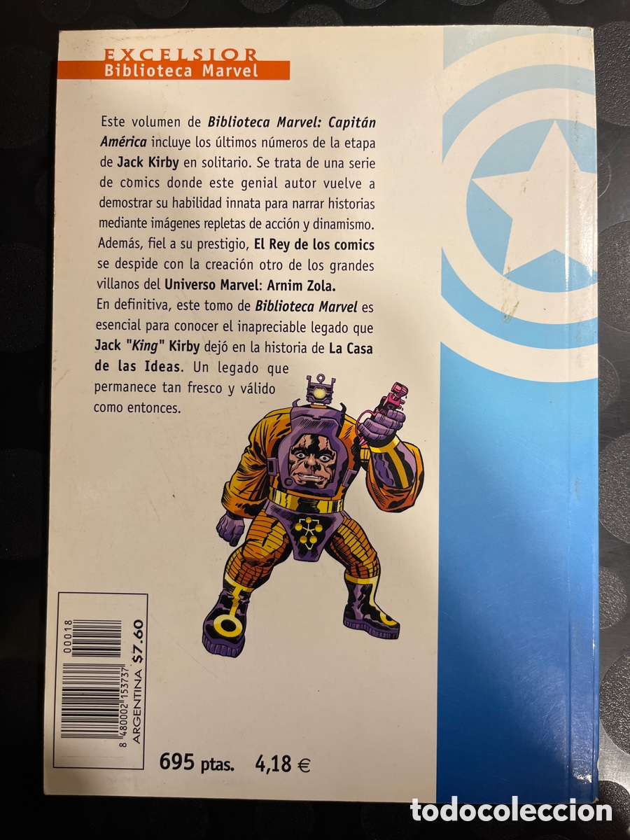 C&oacute;mics: CAPIT&Aacute;N AM&Eacute;RICA N.18 BIBLIOTECA MARVEL EXCELSIOR ( 2000 ) - Foto 2