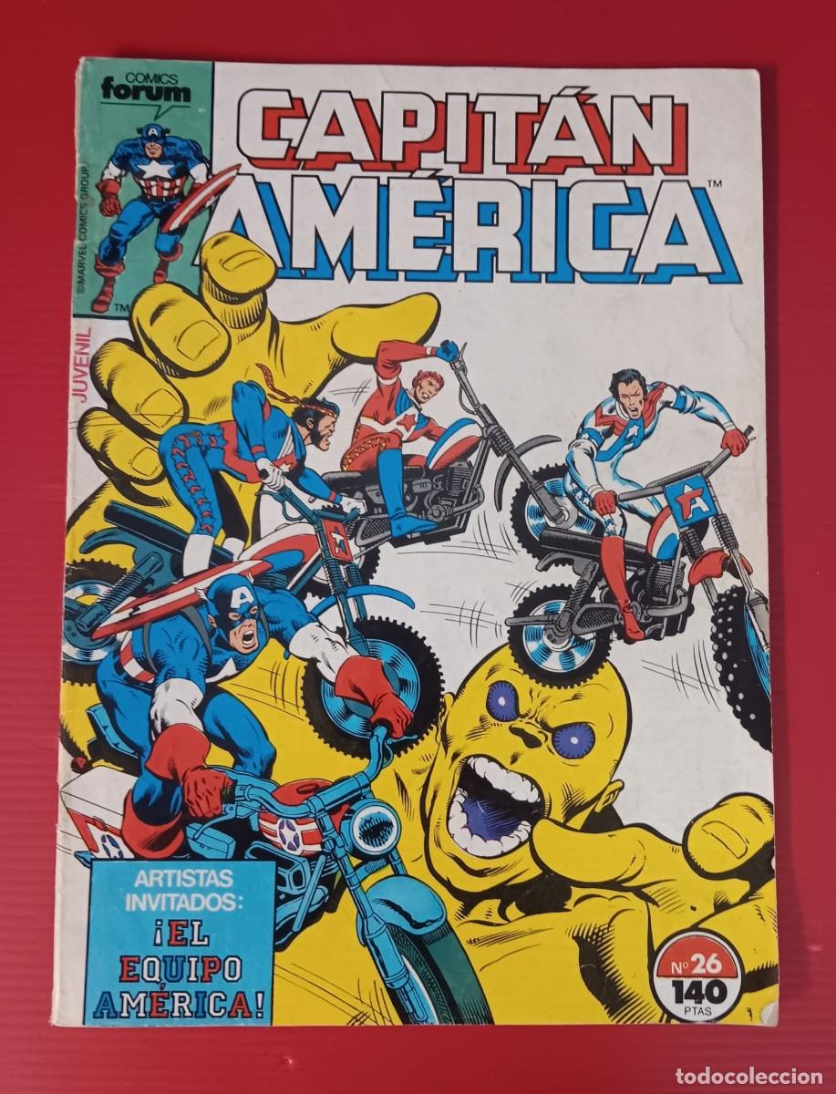 C&oacute;mics: COMIC CAPITAN AMERICA NUMERO 26 FORUM MARVEL - Foto 1