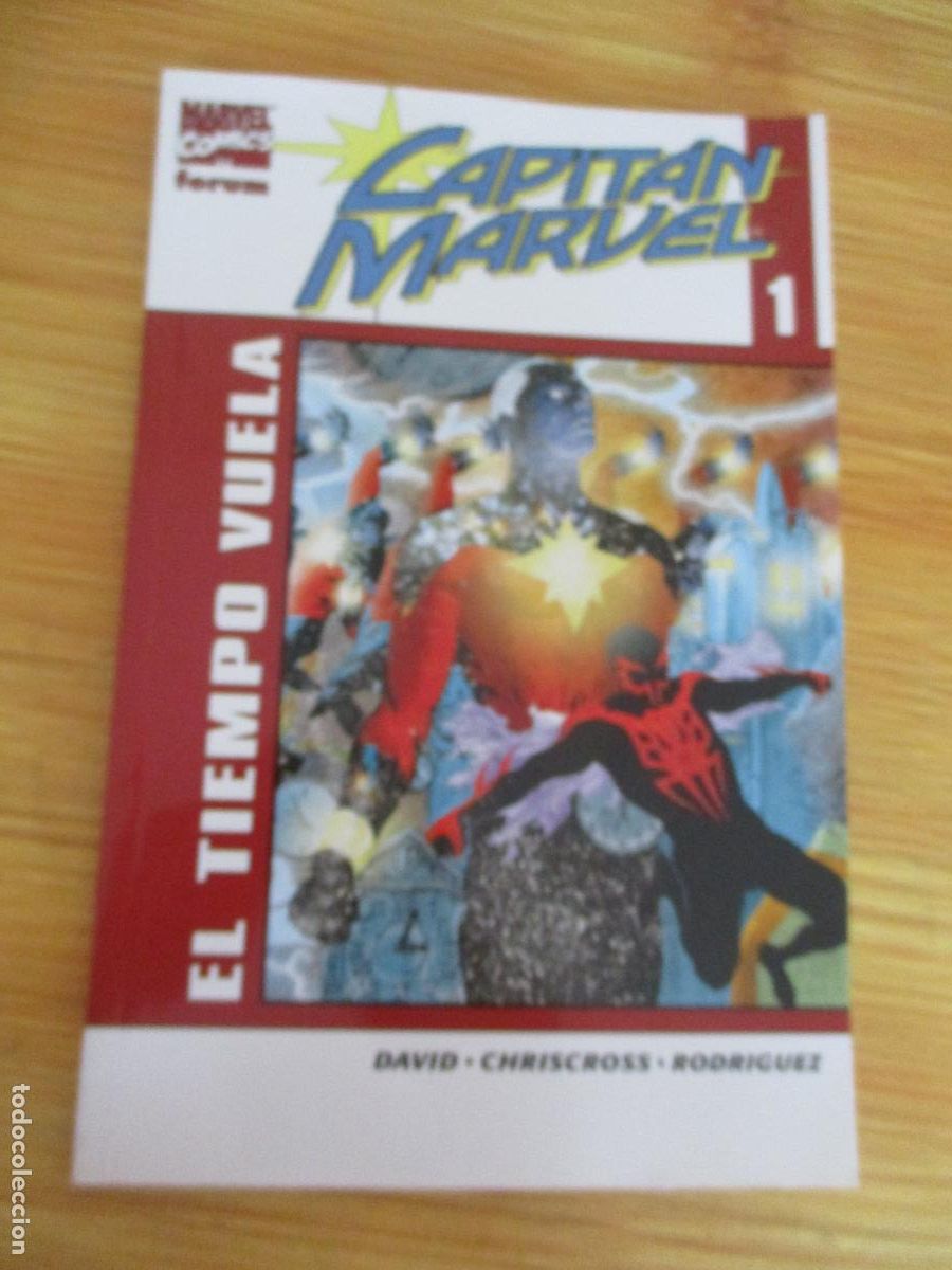 C&oacute;mics: MARVEL - CAPIT&Aacute;N MARVEL, N&ordm;. i-EL TIEMPO VUELA- FORUM - Foto 1