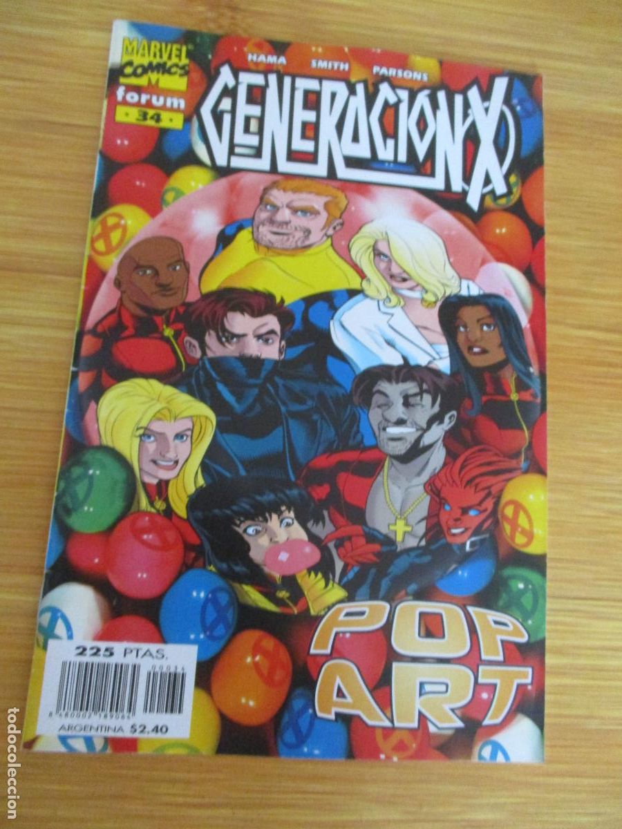 C&oacute;mics: MARVEL-GENERACI&Oacute;N X, N&ordm;. 34- FORUM - Foto 1
