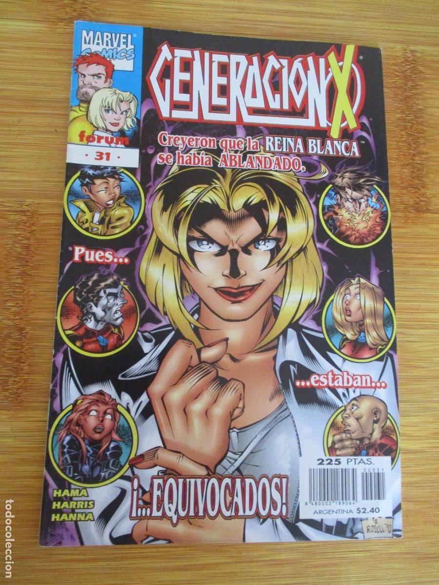 C&oacute;mics: MARVEL-GENERACI&Oacute;N X, N&ordm;. 31- FORUM - Foto 1