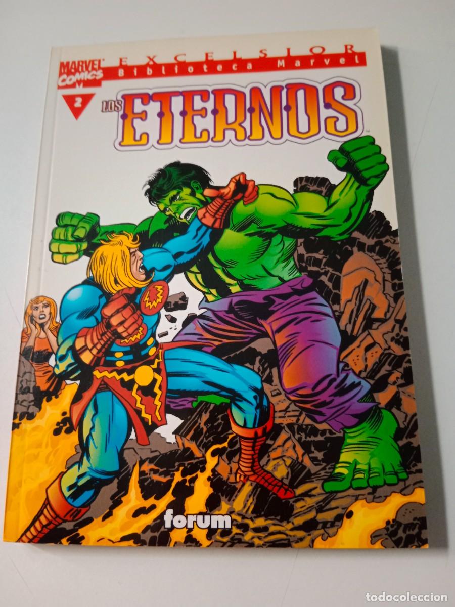 C&oacute;mics: EXCELSIOR BIBLIOTECA MARVEL. LOS ETERNOS. KIRBY. COMPLETA - Foto 3