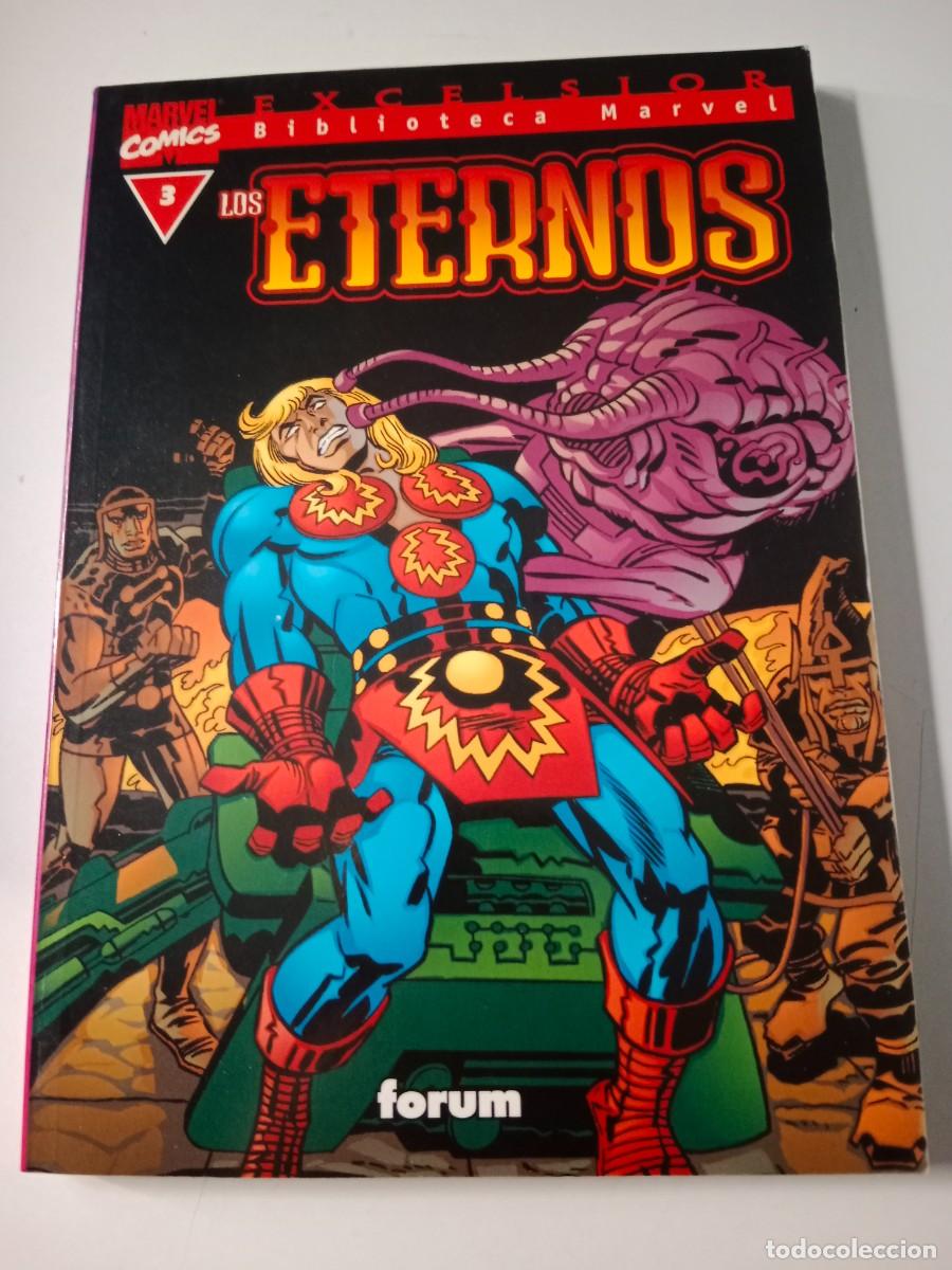 C&oacute;mics: EXCELSIOR BIBLIOTECA MARVEL. LOS ETERNOS. KIRBY. COMPLETA - Foto 4