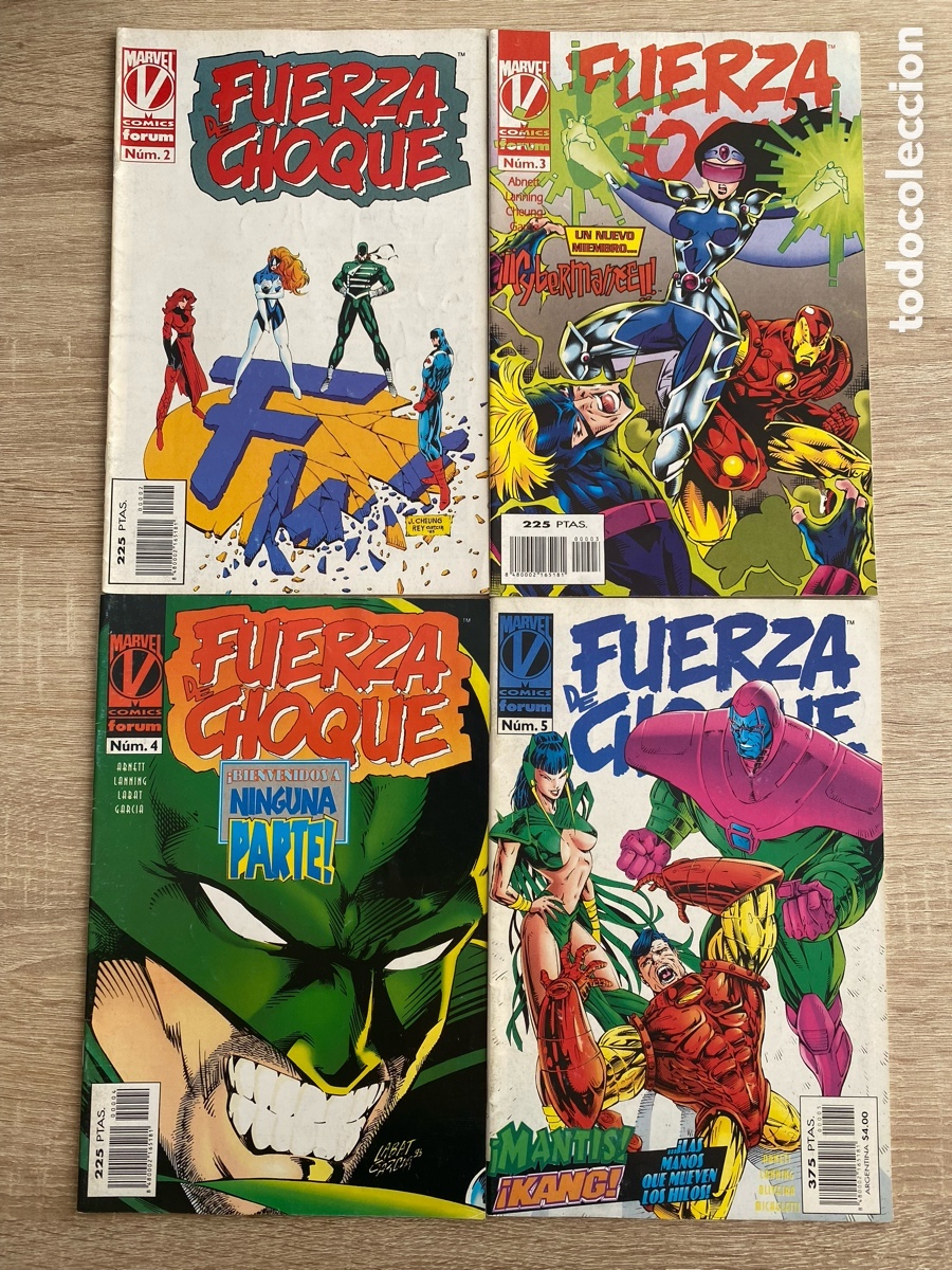 C&oacute;mics: Fuerza de Choque Vol. 2 (1996-1997) 2 al 8 - Foto 1