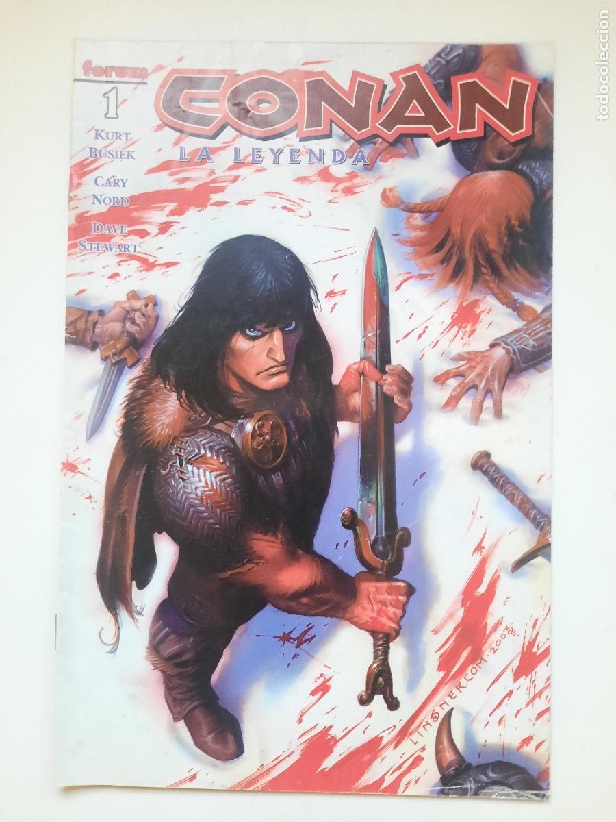 C&oacute;mics: CONAN, LA LEYENDA N&ordm; 1 - ED. FORUM - Foto 1