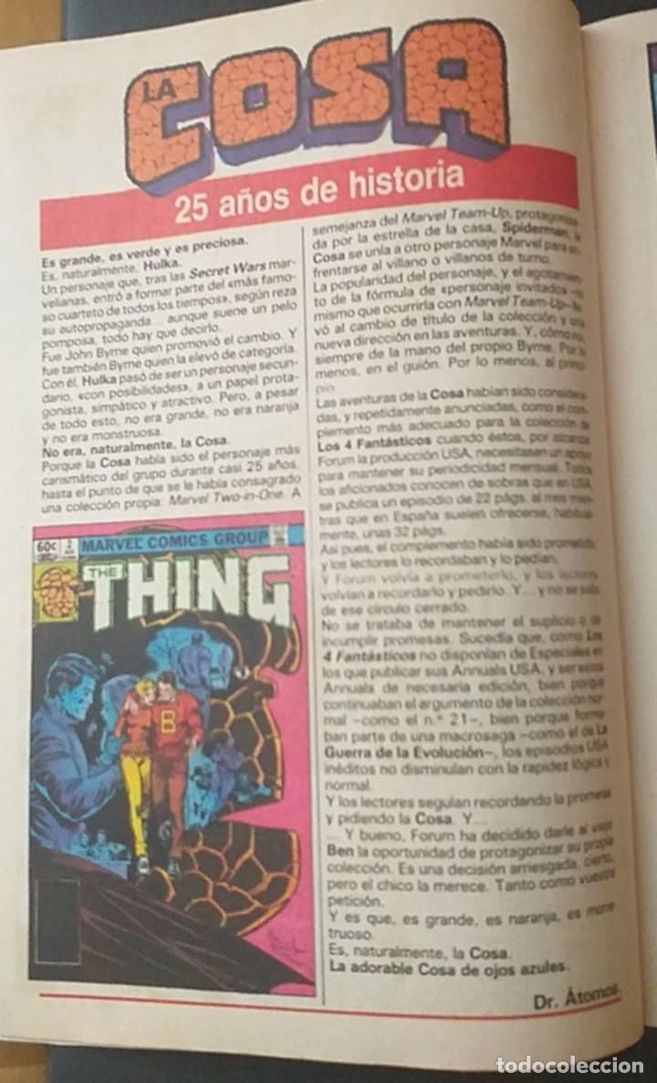C&oacute;mics: COMICS FORUM La Patrulla X N&ordm; 86 1989 - Foto 4