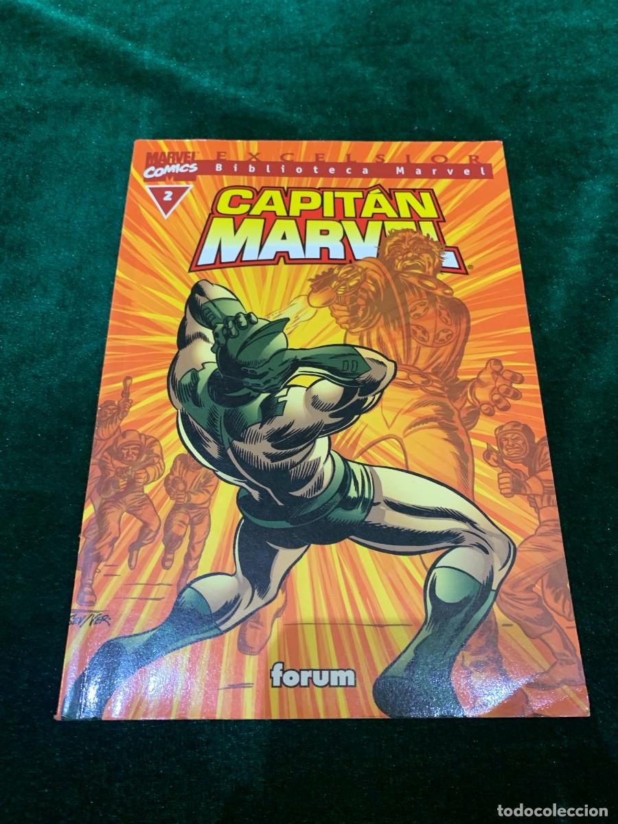 C&oacute;mics: COMICS; &laquo; CAPIT&Aacute;N MARVEL &raquo; BIBLIOTECA MARVEL EXCELSIOR - Foto 3