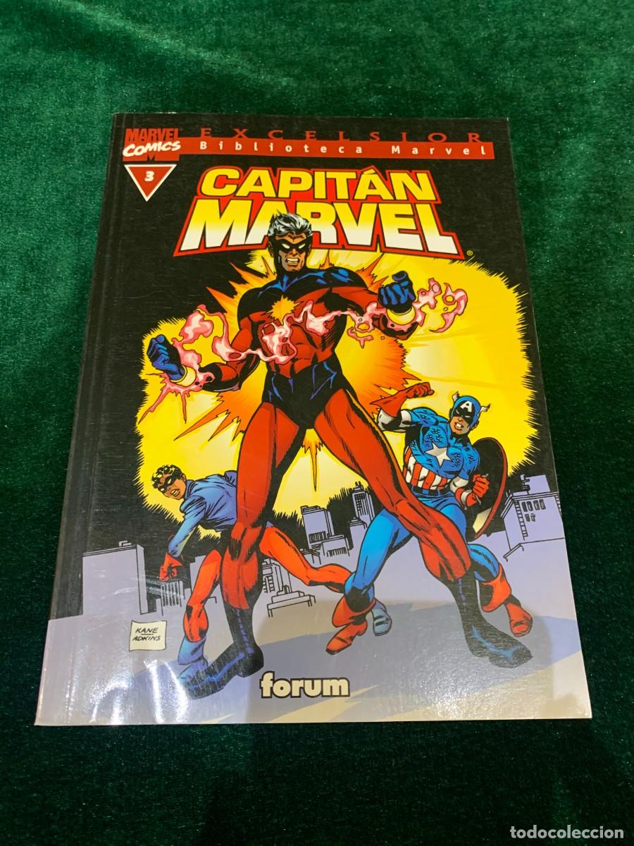 C&oacute;mics: COMICS; &laquo; CAPIT&Aacute;N MARVEL &raquo; BIBLIOTECA MARVEL EXCELSIOR - Foto 4