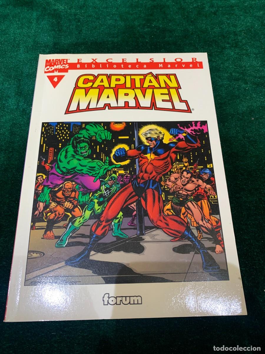 C&oacute;mics: COMICS; &laquo; CAPIT&Aacute;N MARVEL &raquo; BIBLIOTECA MARVEL EXCELSIOR - Foto 5