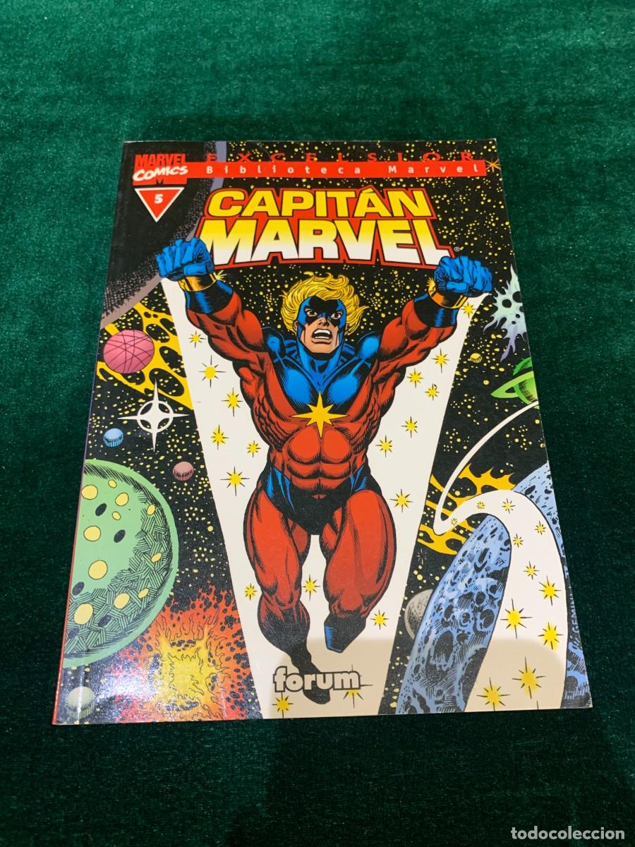 C&oacute;mics: COMICS; &laquo; CAPIT&Aacute;N MARVEL &raquo; BIBLIOTECA MARVEL EXCELSIOR - Foto 6
