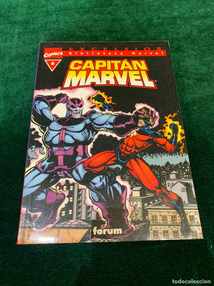 C&oacute;mics: COMICS; &laquo; CAPIT&Aacute;N MARVEL &raquo; BIBLIOTECA MARVEL EXCELSIOR - Foto 7