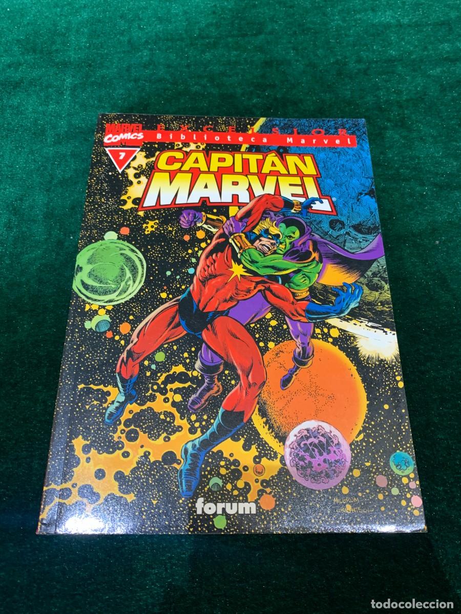 C&oacute;mics: COMICS; &laquo; CAPIT&Aacute;N MARVEL &raquo; BIBLIOTECA MARVEL EXCELSIOR - Foto 8