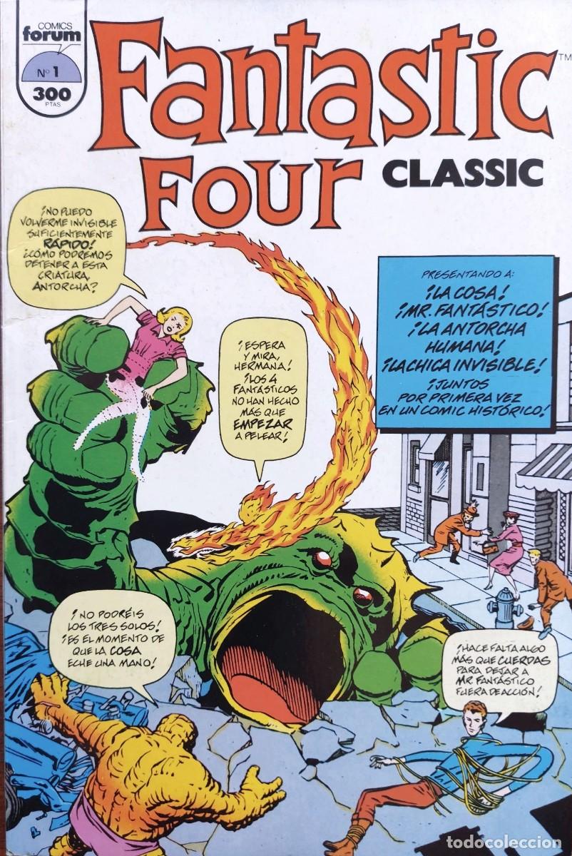 C&oacute;mics: Fantastic Four Classic n&ordm; 1 - Marvel - C&oacute;mics Forum 1993 - Foto 1