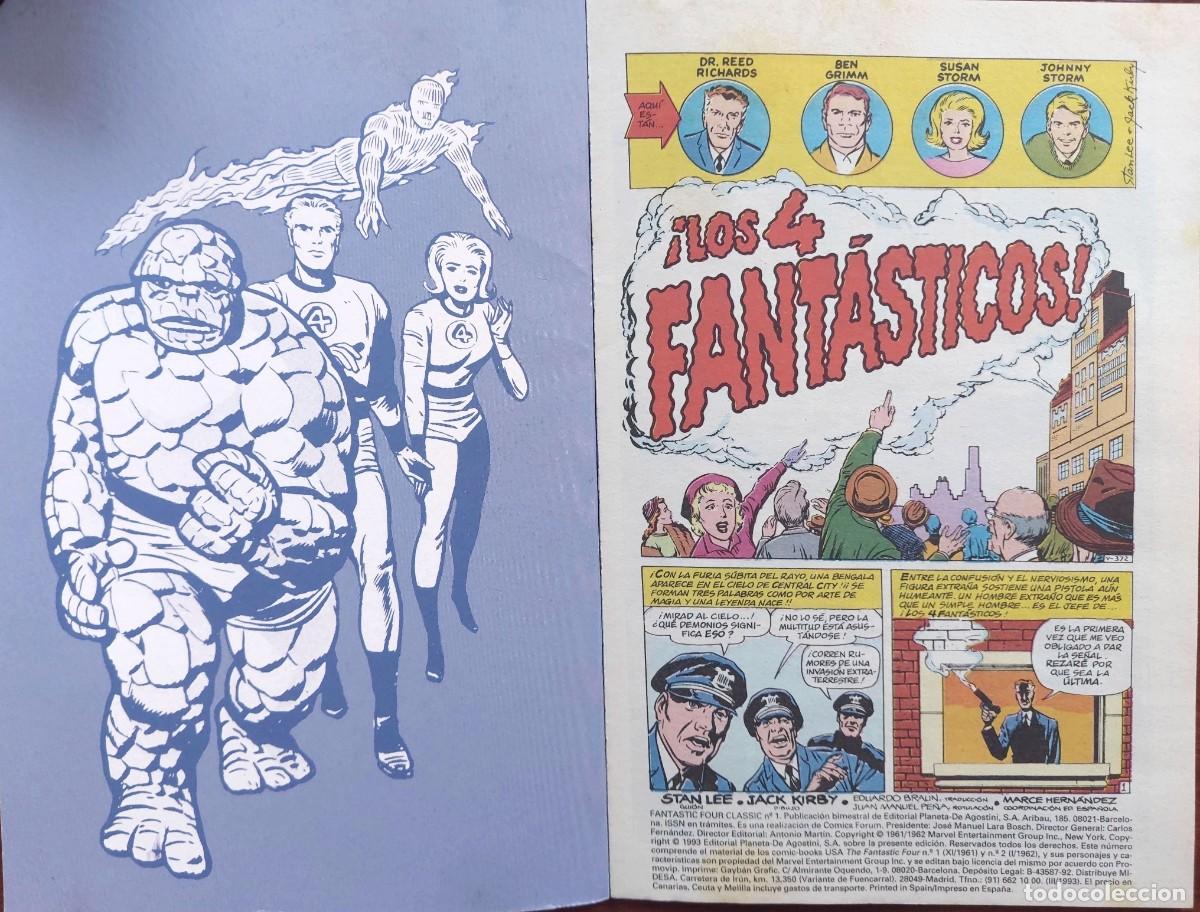 C&oacute;mics: Fantastic Four Classic n&ordm; 1 - Marvel - C&oacute;mics Forum 1993 - Foto 2