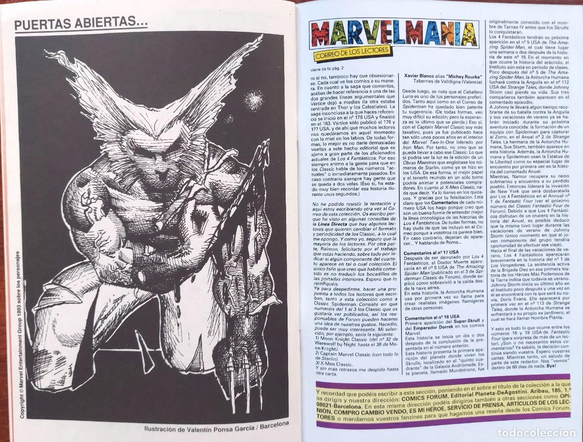 C&oacute;mics: Fantastic Four Classic n&ordm; 9 - Marvel - C&oacute;mics Forum 1994 - Foto 9