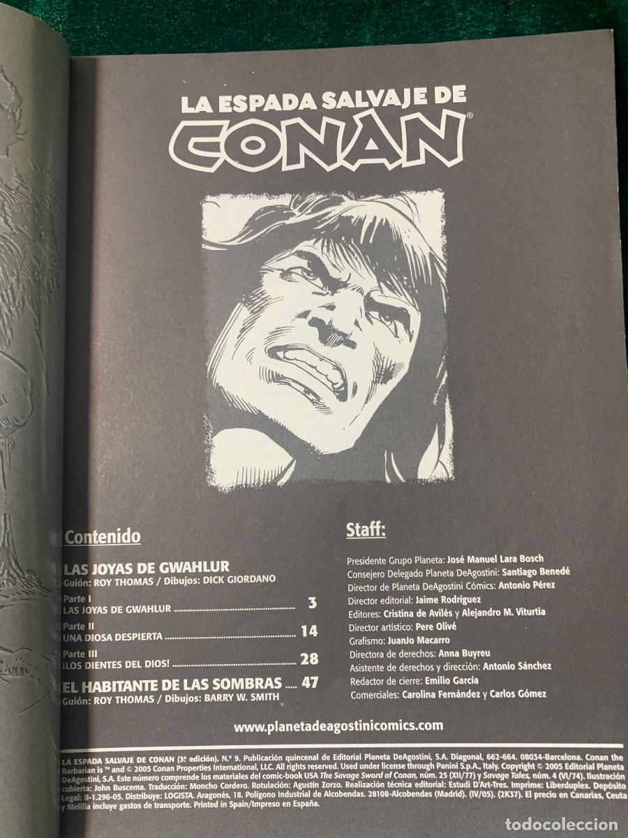 C&oacute;mics: COMICS; &laquo; LA ESPADA SALVAJE N&ordm;9 &raquo; EDICCI&Oacute;N COLECCIONISTA - Foto 3