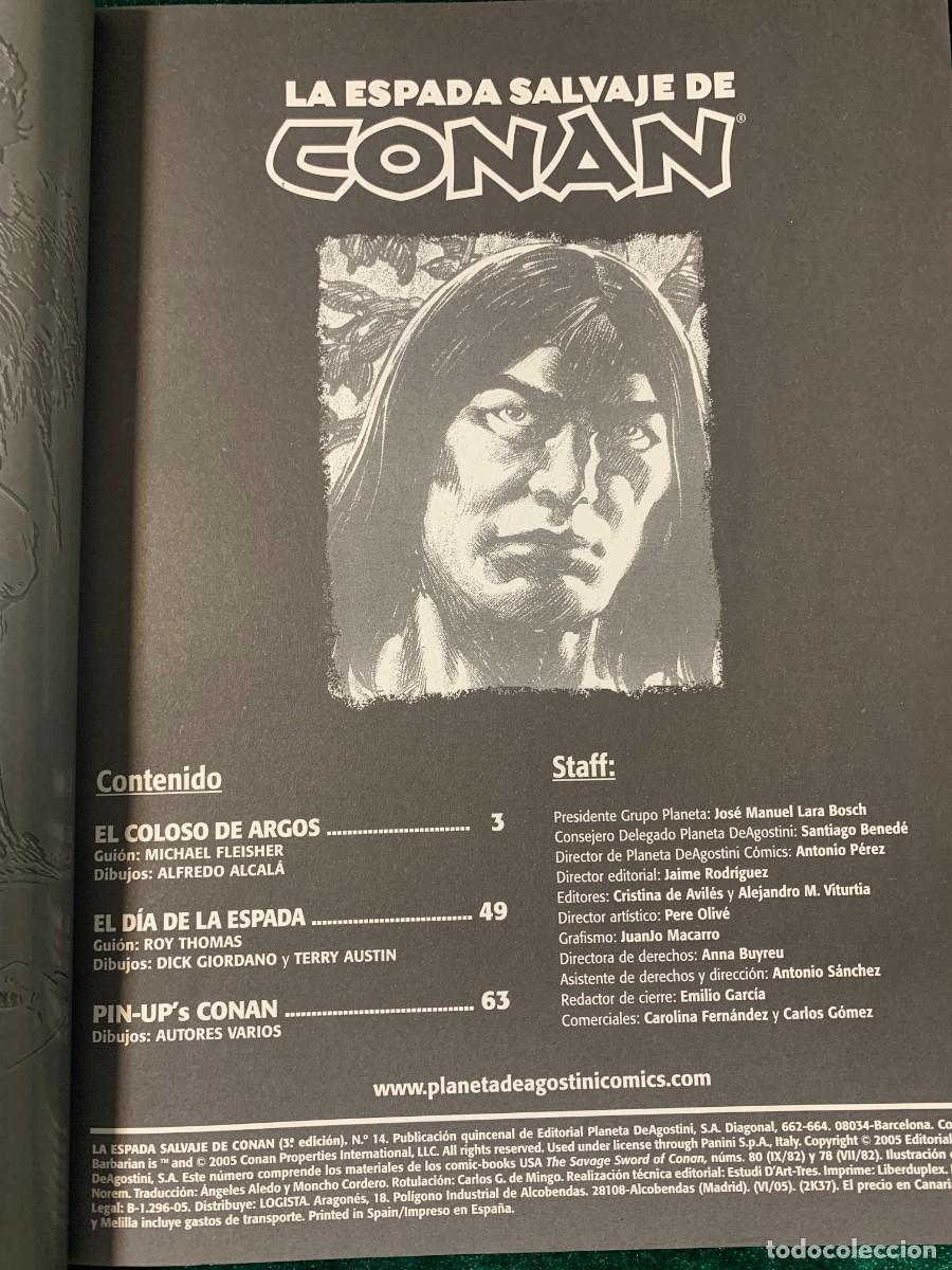 C&oacute;mics: COMICS; &laquo; LA ESPADA SALVAJE N&ordm; 14 &raquo; EDICCI&Oacute;N COLECCIONISTA - Foto 3