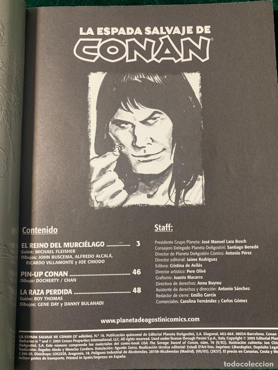 C&oacute;mics: COMICS; &laquo; LA ESPADA SALVAJE N&ordm; 16 &raquo; EDICCI&Oacute;N COLECCIONISTA - Foto 3