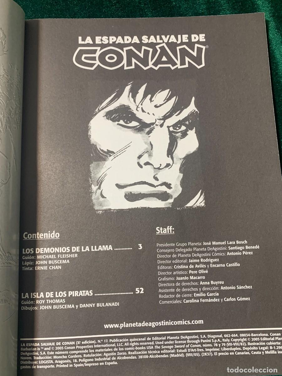 C&oacute;mics: COMICS; &laquo; LA ESPADA SALVAJE N&ordm; 17 &raquo; EDICCI&Oacute;N COLECCIONISTA - Foto 3