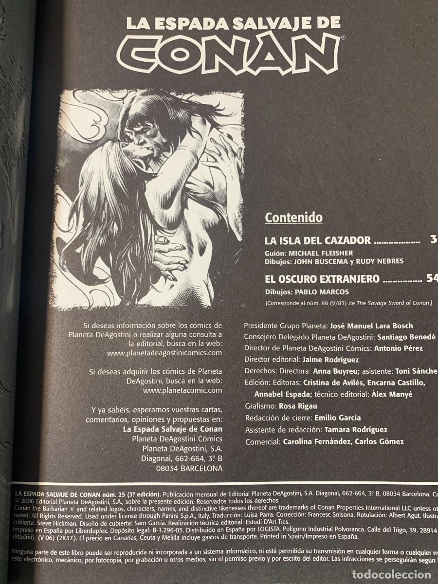 C&oacute;mics: COMICS; &laquo; LA ESPADA SALVAJE N&ordm; 25 &raquo; EDICCI&Oacute;N COLECCIONISTA - Foto 3