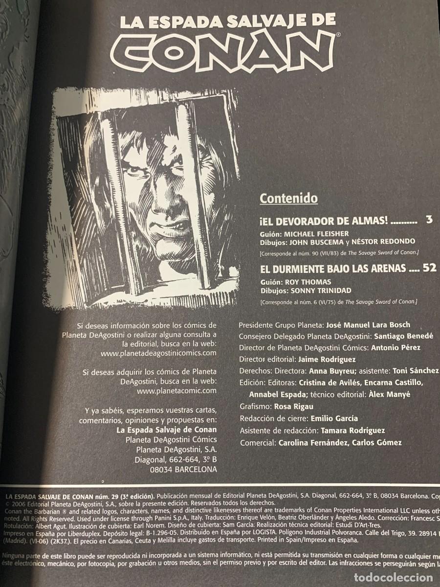 C&oacute;mics: COMICS; &laquo; LA ESPADA SALVAJE N&ordm; 29 &raquo; EDICCI&Oacute;N COLECCIONISTA - Foto 3