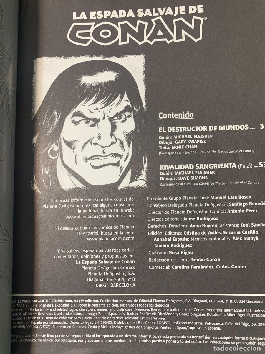 C&oacute;mics: COMICS; &laquo; LA ESPADA SALVAJE N&ordm; 44 &raquo; EDICCI&Oacute;N COLECCIONISTA - Foto 3
