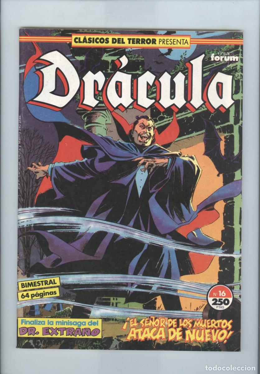 C&oacute;mics: Forum. Dr&aacute;cula cl&aacute;sicos del terror. 16. - Foto 1