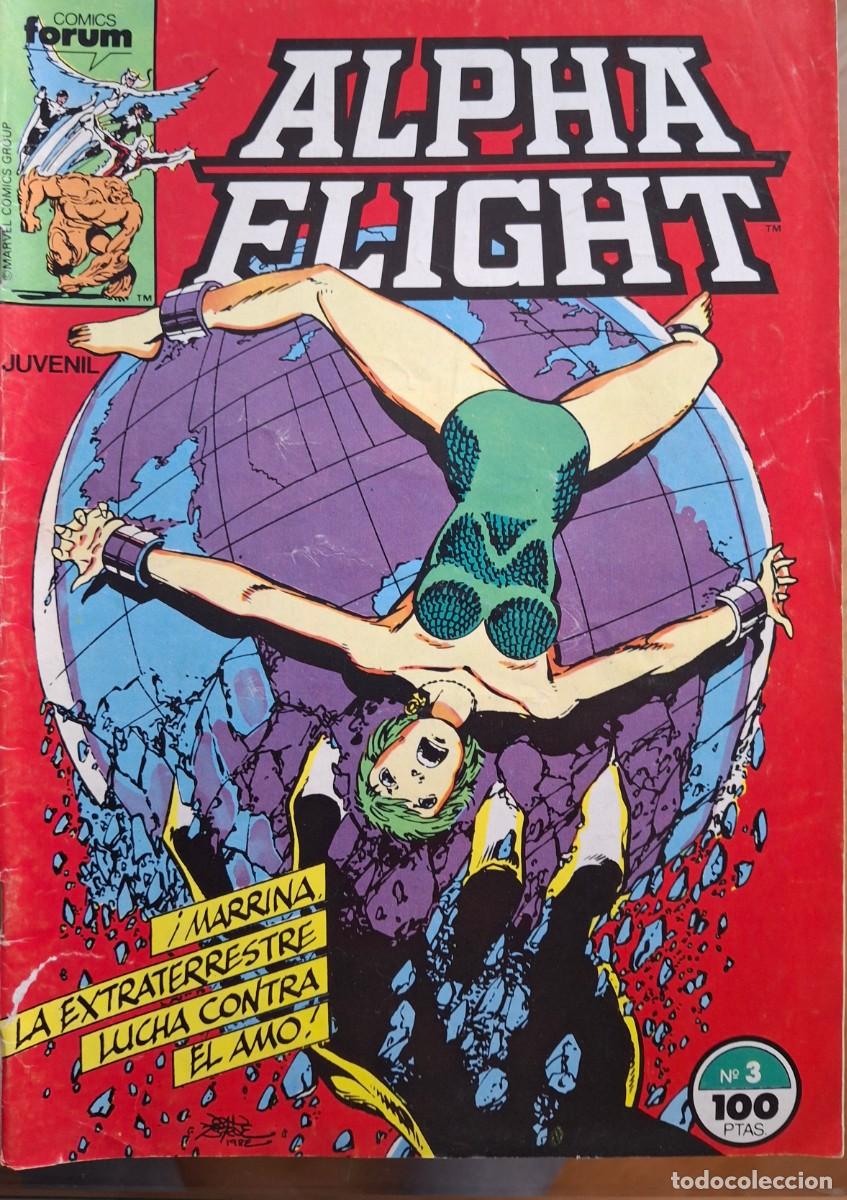 C&oacute;mics: Alpha Flight de F&oacute;rum N&ordm; 3 - C&oacute;mic Marvel - John Byrne - Foto 1