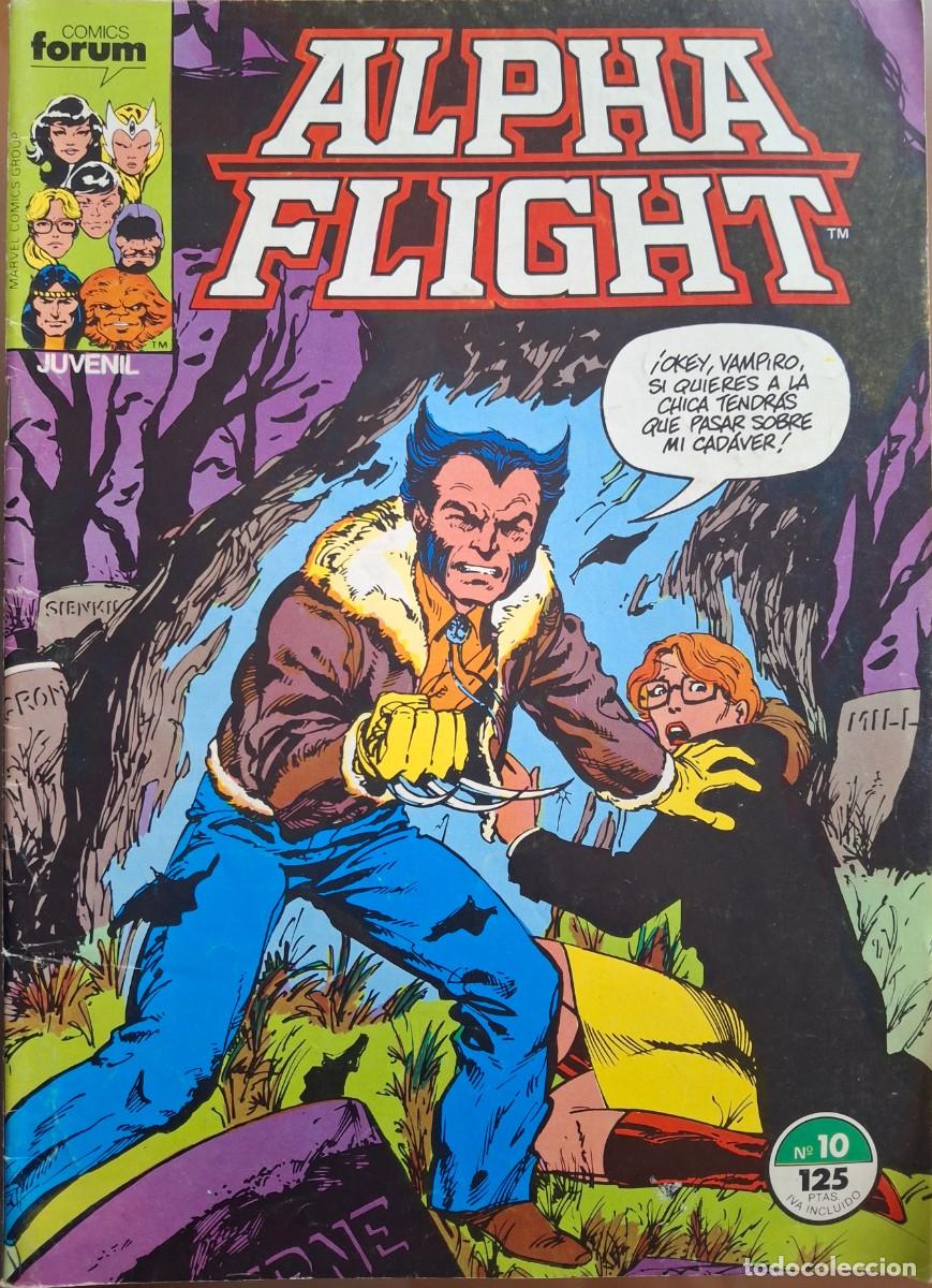 C&oacute;mics: Alpha Flight de F&oacute;rum N&ordm; 10 - C&oacute;mic Marvel - John Byrne - Foto 1