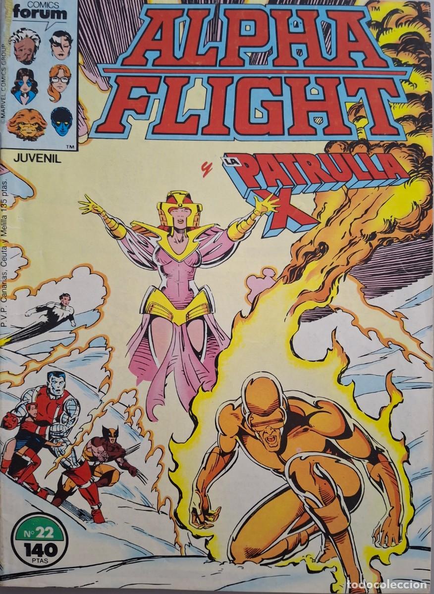C&oacute;mics: Alpha Flight de F&oacute;rum N&ordm; 22 - C&oacute;mic Marvel - John Byrne - Foto 1