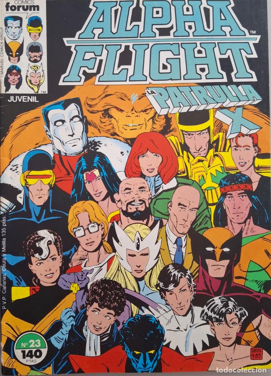 C&oacute;mics: Alpha Flight de F&oacute;rum N&ordm; 23 - C&oacute;mic Marvel - John Byrne - Foto 1
