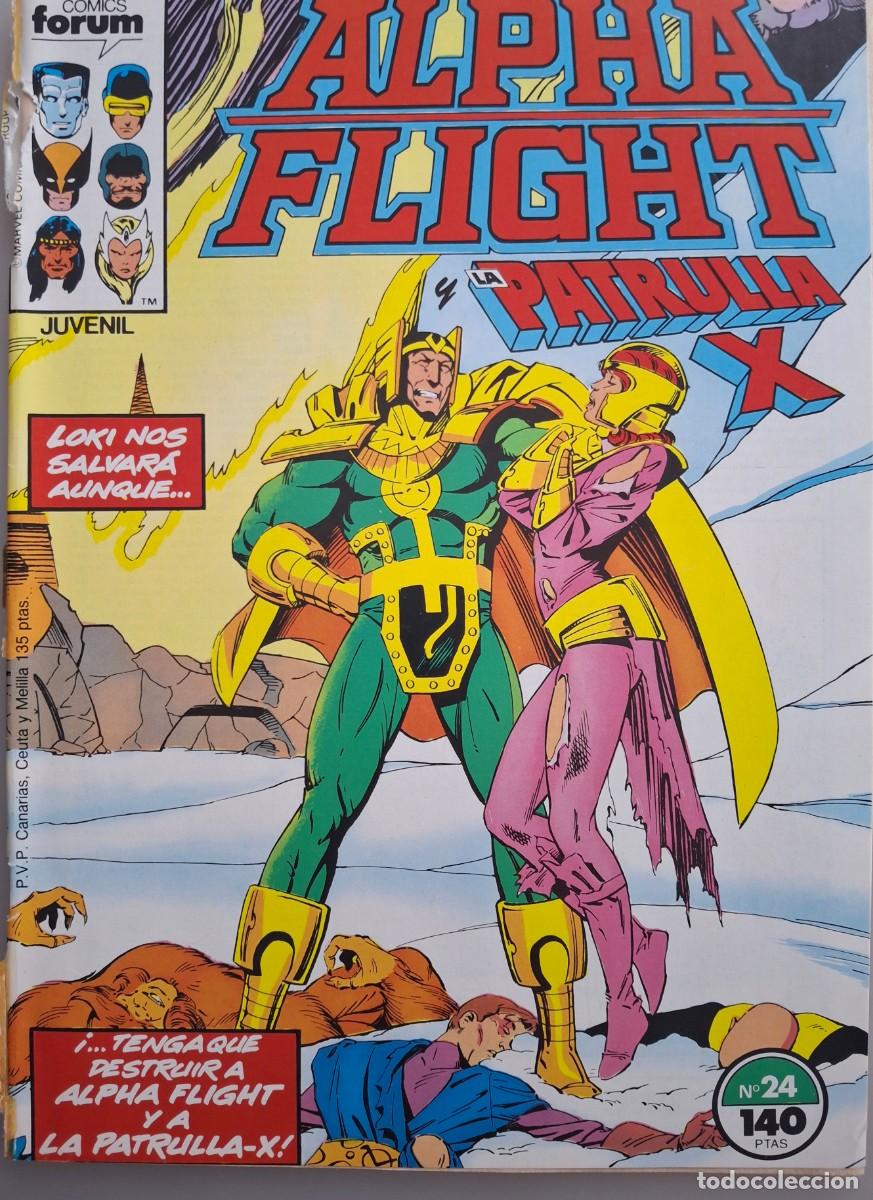 C&oacute;mics: Alpha Flight de F&oacute;rum N&ordm; 24 - C&oacute;mic Marvel - John Byrne - Foto 1
