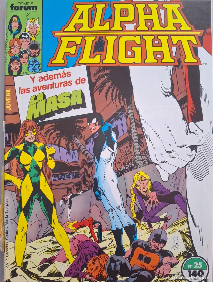 C&oacute;mics: Alpha Flight de F&oacute;rum N&ordm; 25 - C&oacute;mic Marvel - John Byrne - Foto 1