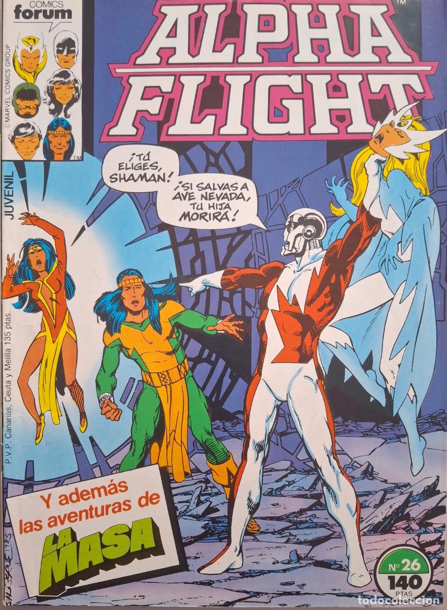 C&oacute;mics: Alpha Flight de F&oacute;rum N&ordm; 26 - C&oacute;mic Marvel - John Byrne - Foto 1