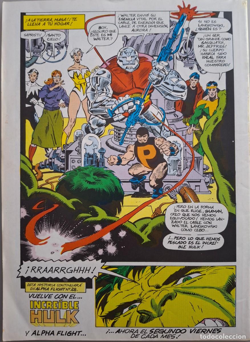 C&oacute;mics: Alpha Flight de F&oacute;rum N&ordm; 26 - C&oacute;mic Marvel - John Byrne - Foto 2