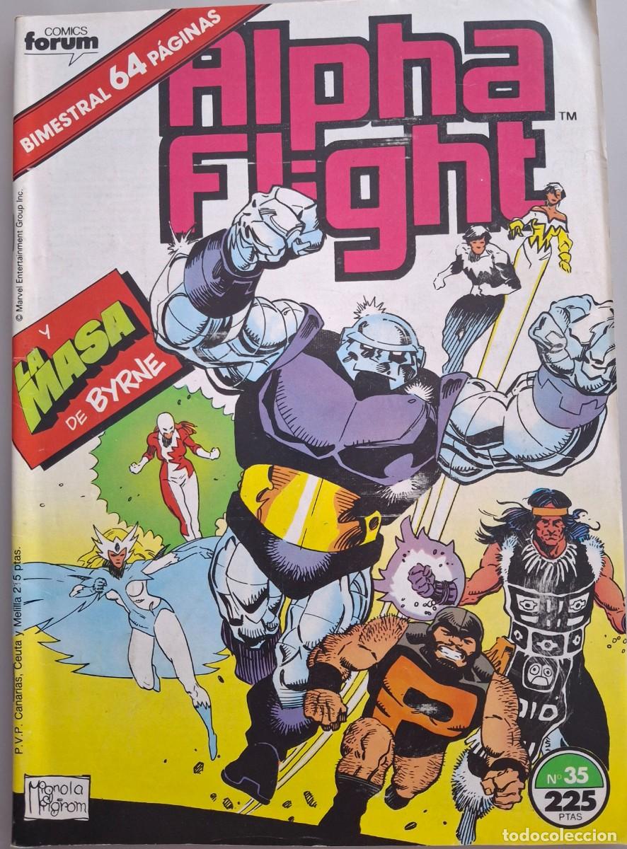 C&oacute;mics: Alpha Flight de F&oacute;rum N&ordm; 35 - C&oacute;mic Marvel - John Byrne - Foto 1