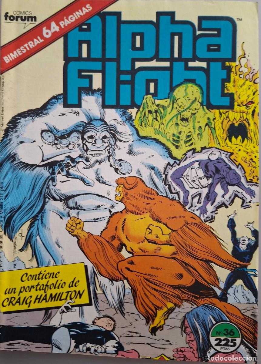 C&oacute;mics: Alpha Flight de F&oacute;rum N&ordm; 36 - C&oacute;mic Marvel - John Byrne - Foto 1