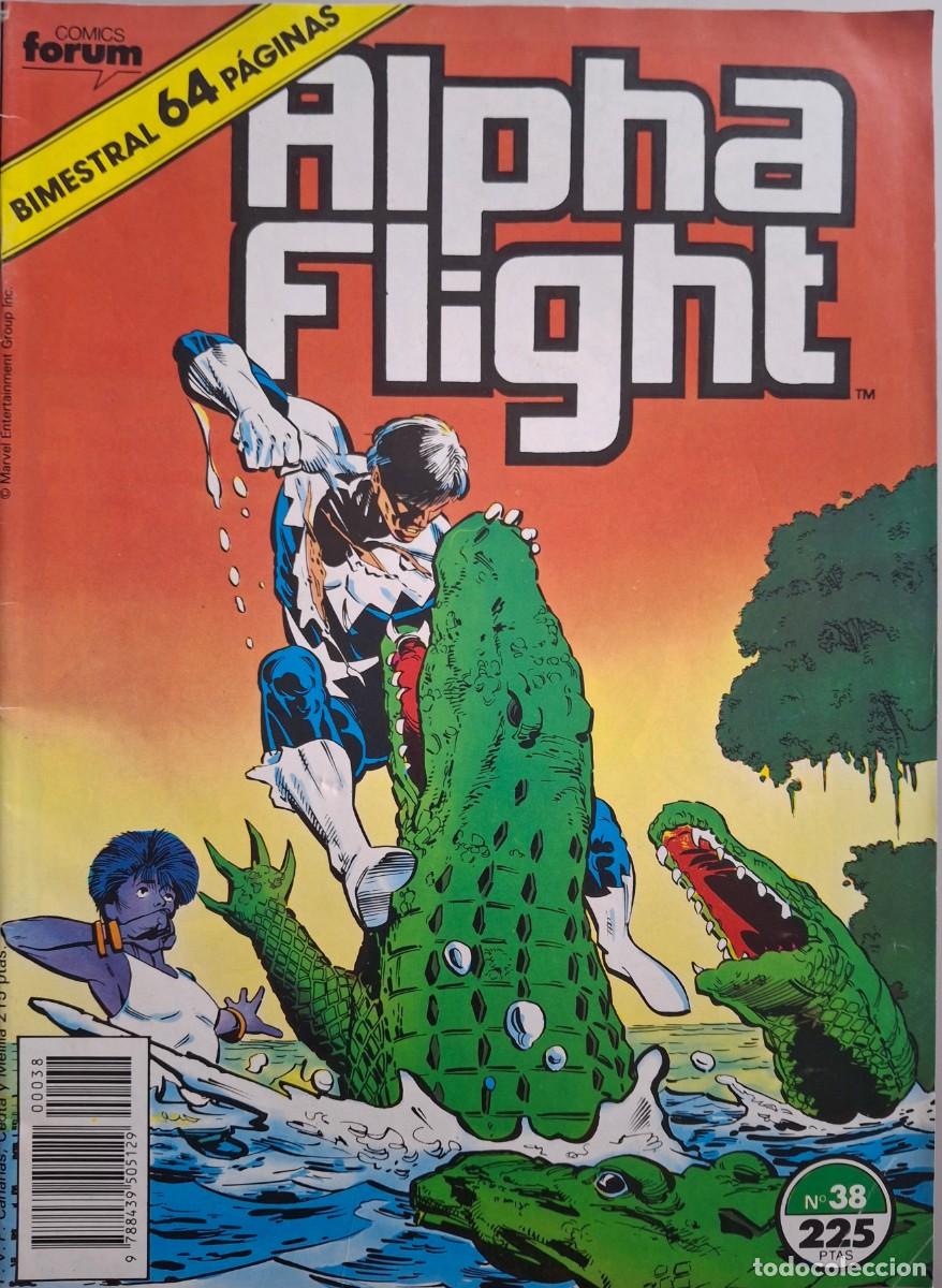 C&oacute;mics: Alpha Flight de F&oacute;rum N&ordm; 38 - C&oacute;mic Marvel - John Byrne - Foto 1