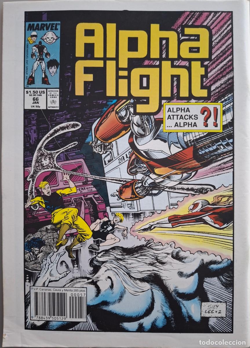 C&oacute;mics: Alpha Flight de F&oacute;rum N&ordm; 57 - C&oacute;mic Marvel - John Byrne - Foto 2