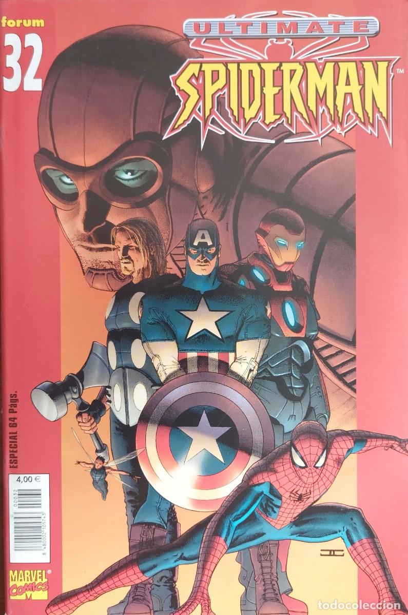 C&oacute;mics: Ultimate Spiderman N&ordm; 32 C&oacute;mics Forum 2004 - Buen estado - Foto 1
