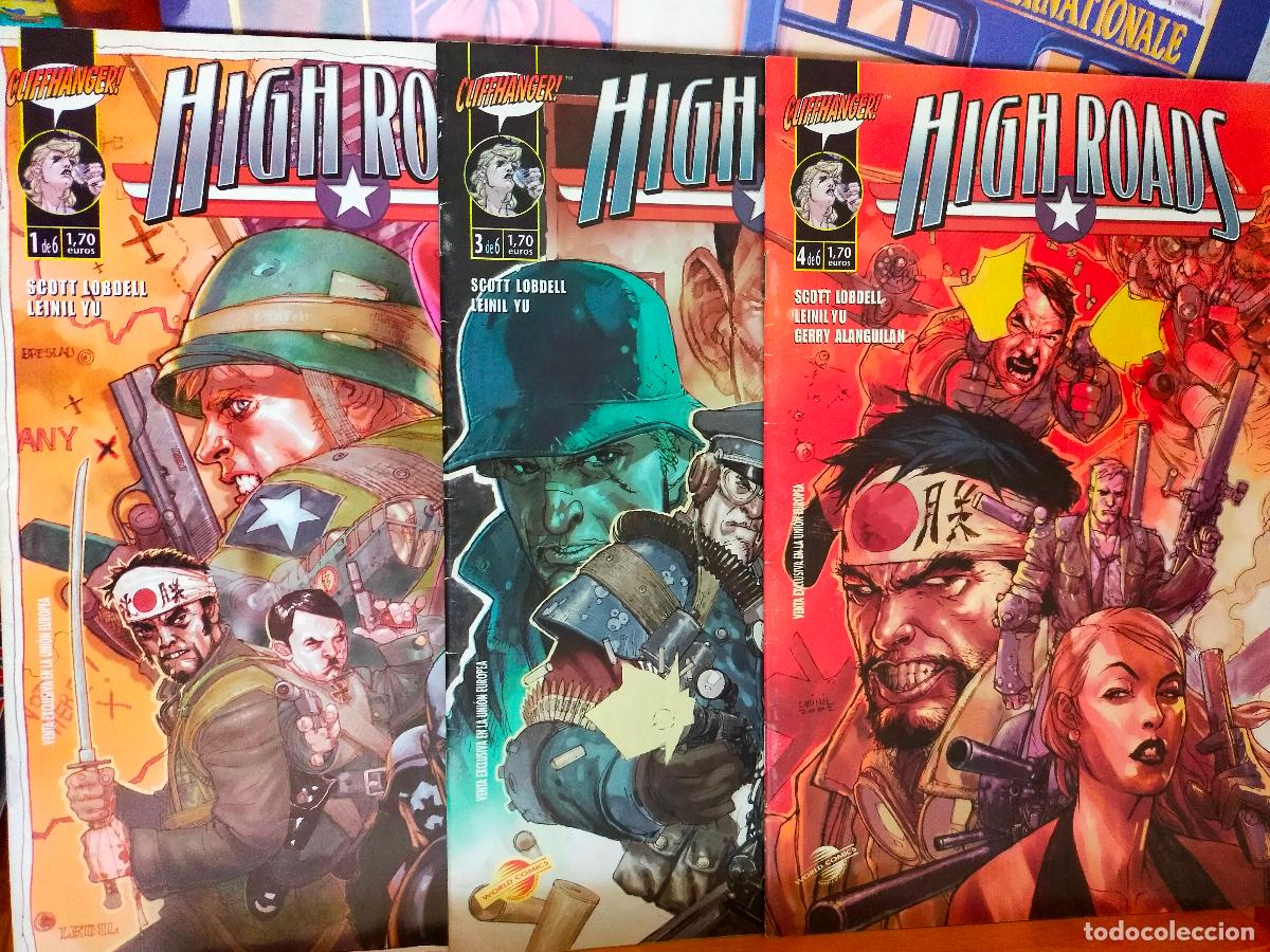 C&oacute;mics: COMIC HIGH ROADS N&ordm; 1, 3 Y 4 (DE 6). WORLD COMICS - Foto 1