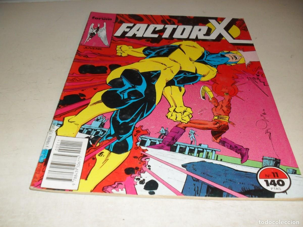 C&oacute;mics: FACTOR X N&ordm; 11 REDENCION&iexcl;&iexcl;,DE WALTER SIMONSON,(DE 94).FORUM,1988 - Foto 1
