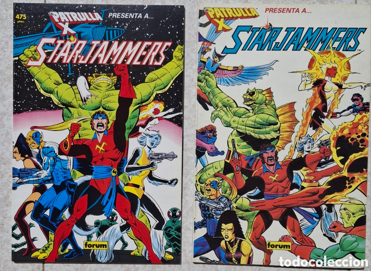 C&oacute;mics: Patrulla X Starjammers Tomos 1 y 2 - Pack Completo F&oacute;rum - Foto 1