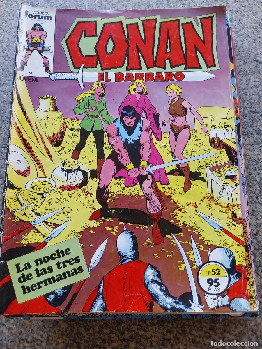 C&oacute;mics: CONAN EL BARBARO -- N&ordm; 52 -- VOLUMEN I -- FORUM -- - Foto 1