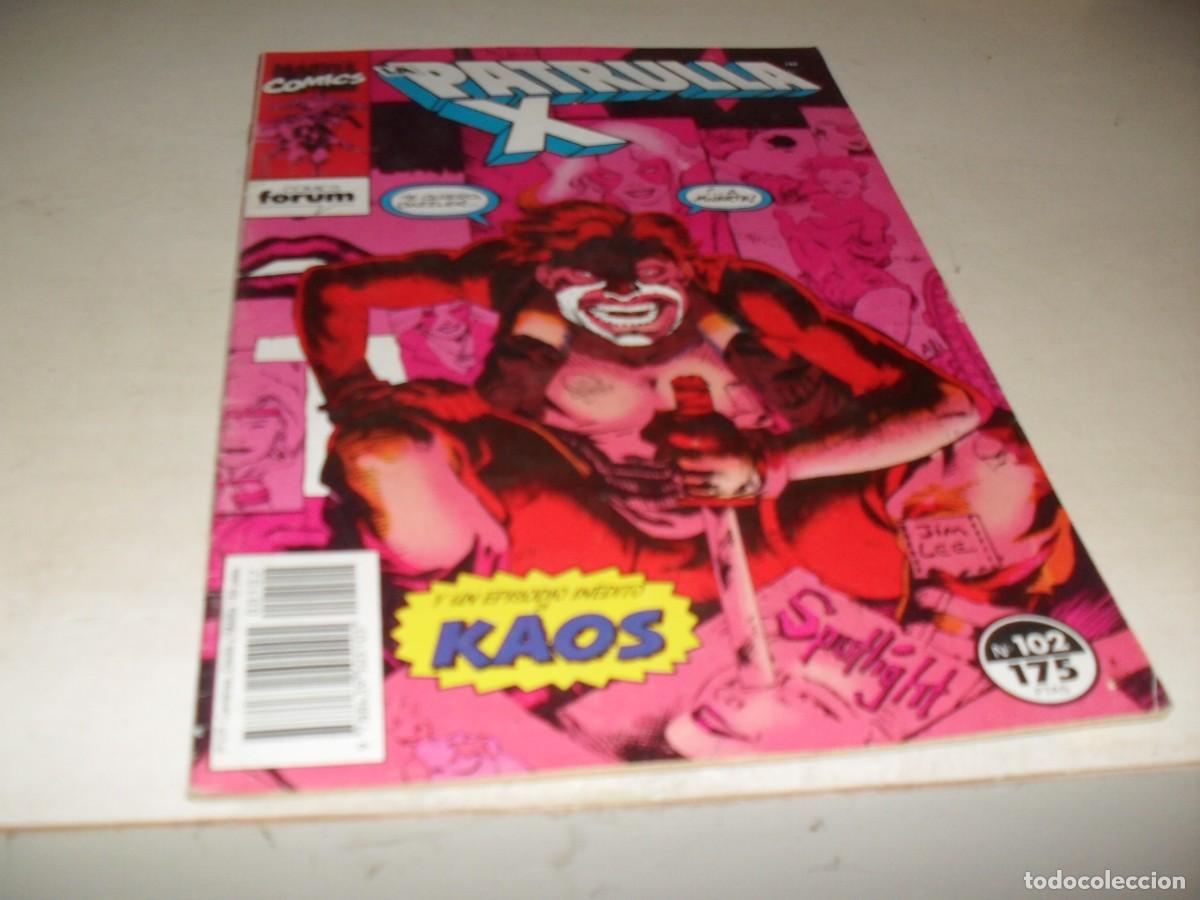 C&oacute;mics: LA PATRULLA X, N&ordm; 102 CON COMPLEMENTO DE KAOS,(DE 159).FORUM,1985 - Foto 1