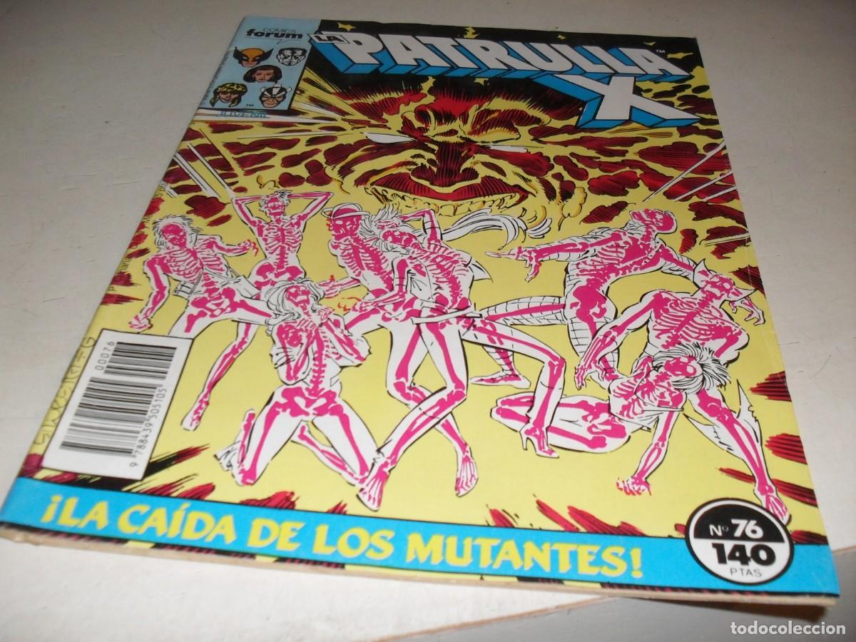 C&oacute;mics: LA PATRULLA X, N&ordm; 76 CON COMPLEMENTO DE FIRESTAR(DE 159).FORUM,1985 - Foto 1