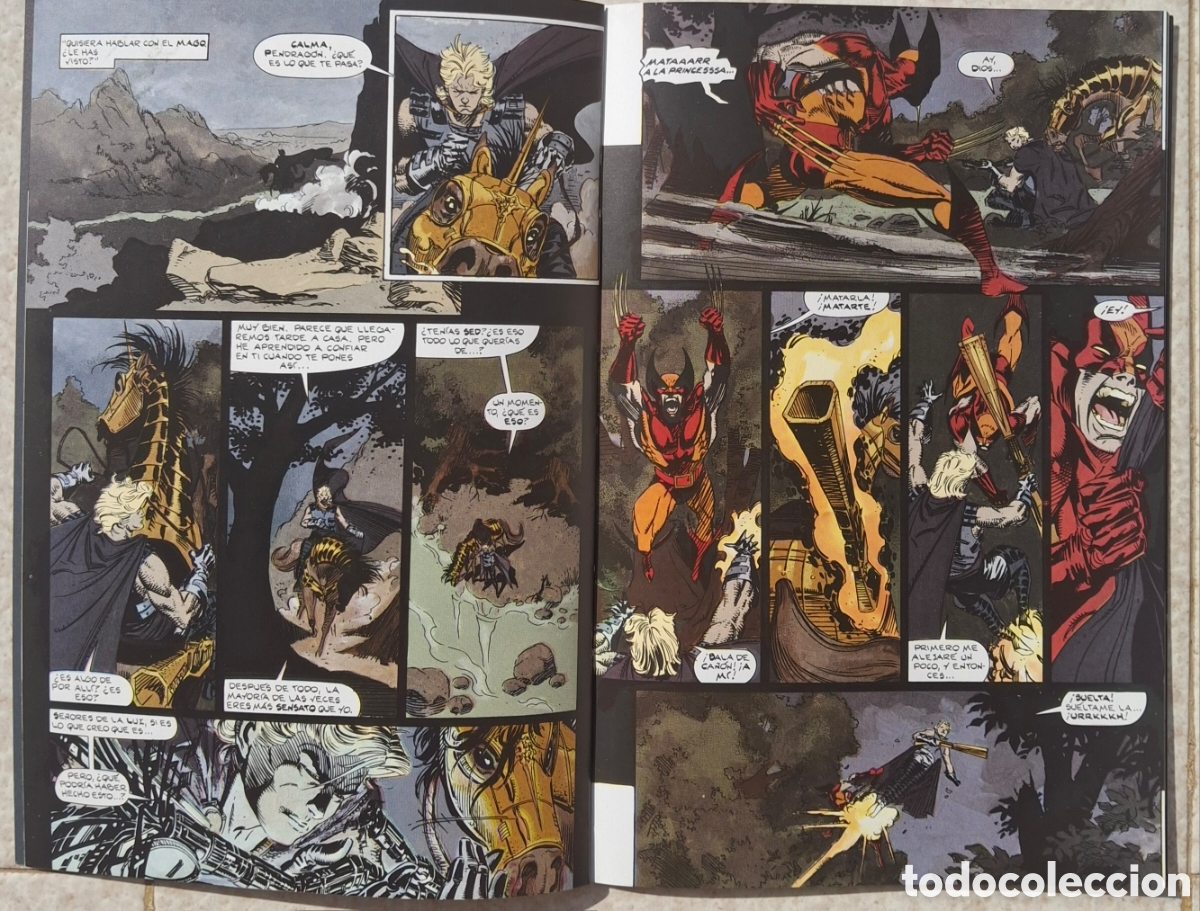 C&oacute;mics: Wolverine: Rahne de Terra - Peter David y Andy Kubert - Cl&aacute;sico X-Men - Foto 3
