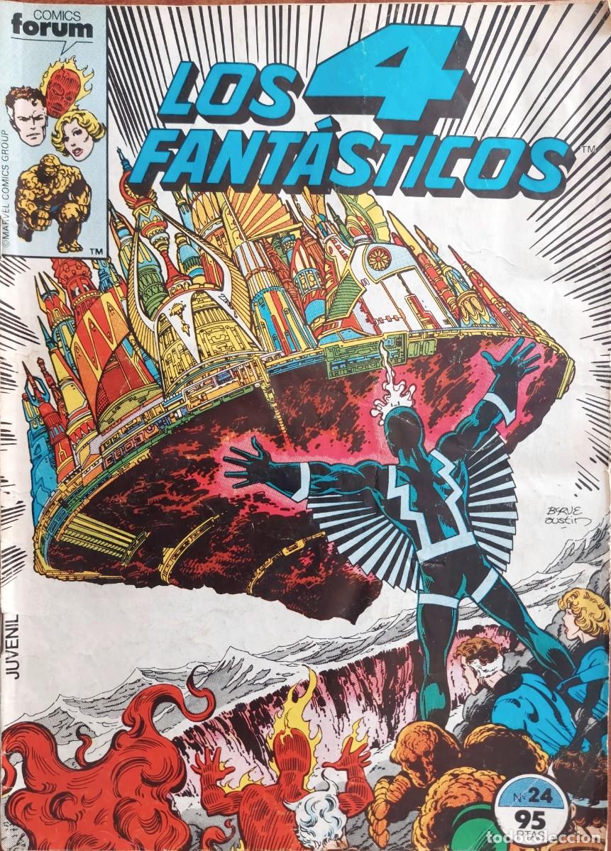 C&oacute;mics: Los 4 Fant&aacute;sticos n&ordm; 24 - C&oacute;mics Forum 1985 - Foto 1