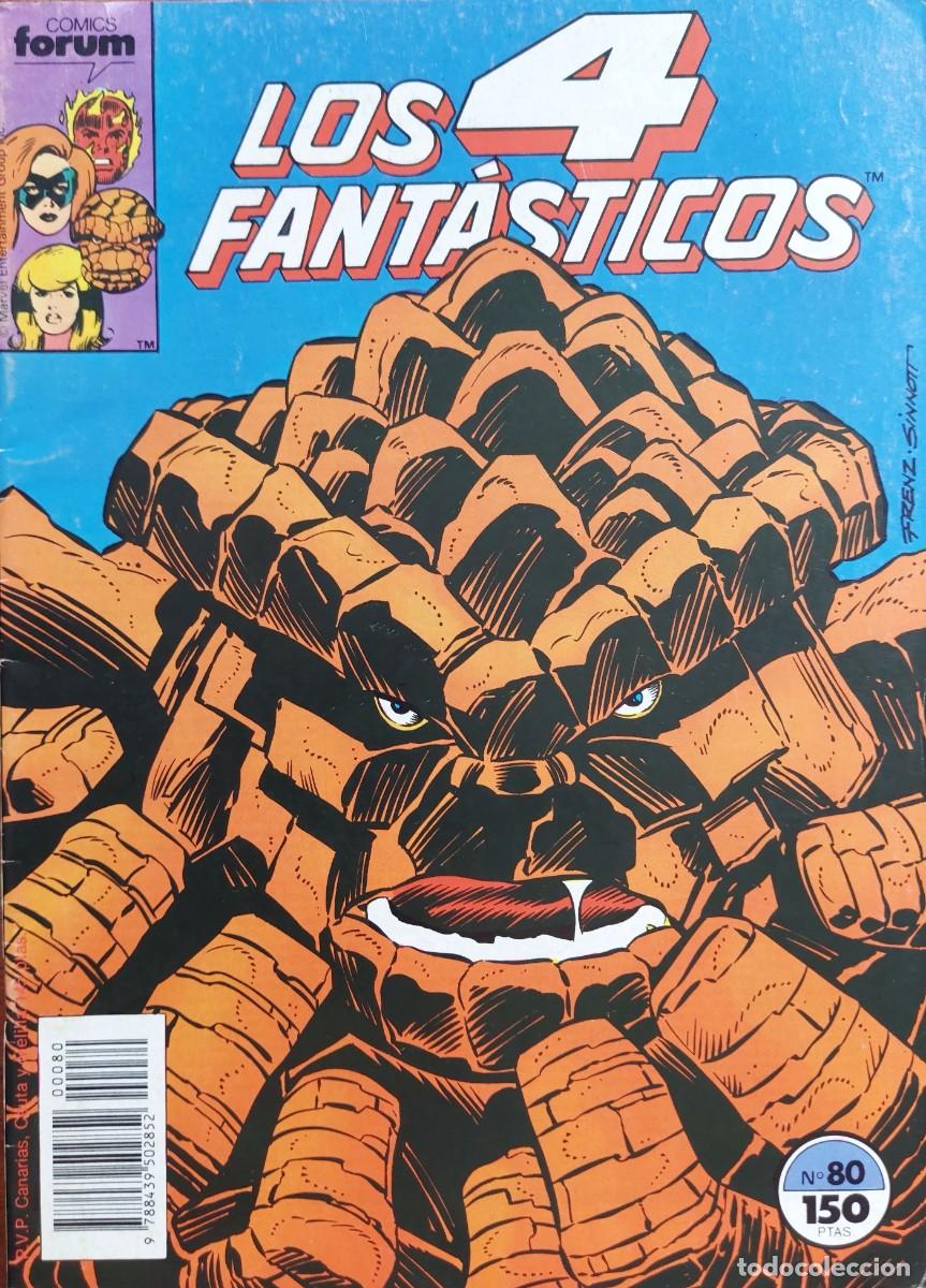 C&oacute;mics: Los 4 Fant&aacute;sticos n&ordm; 80 - C&oacute;mics Forum 1989 - Foto 1